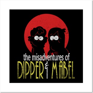 The Misadventures of Dipper and Mabel Posters and Art